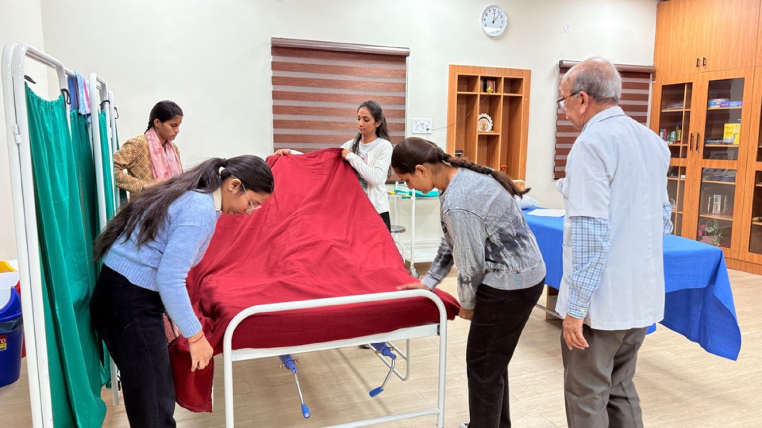 Bed care practice